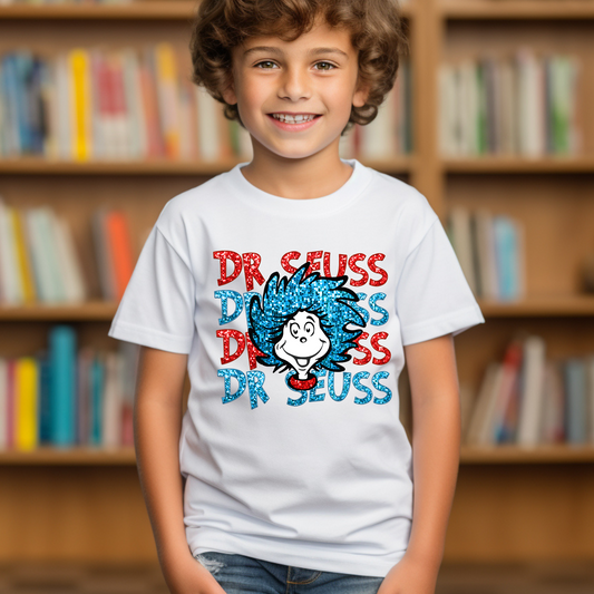 Dr Seuss Stacked DTF TRANSFER