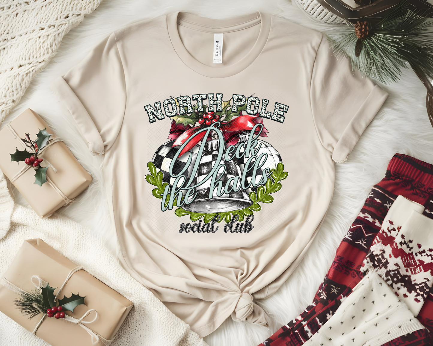 North Pole Deck The Halls Social Club