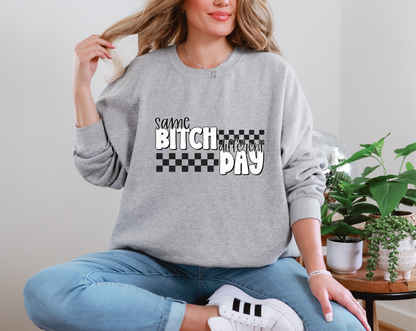 Same Bitch Different Day Black DTF TRANSFER