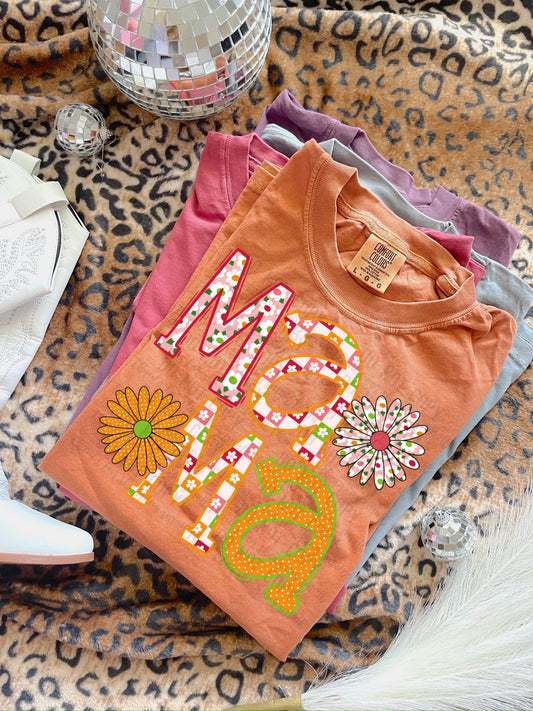 Mama Floral & Dots DTF TRANSFER