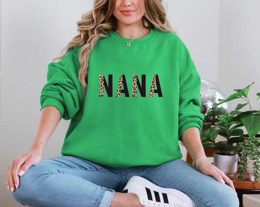 Nana Half Leopard DTF TRANSFER