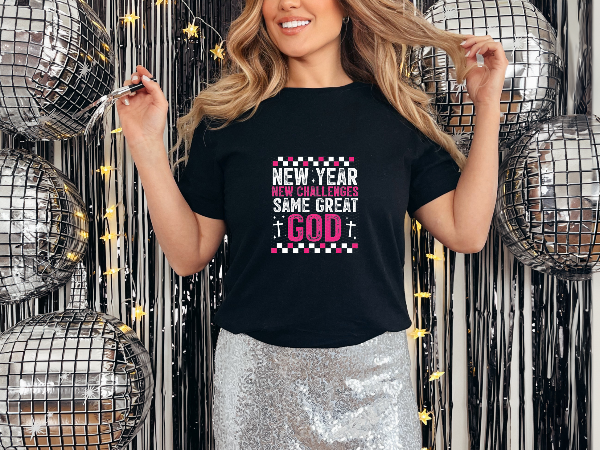 New Year New Challeges Same Great God DTF TRANSFER