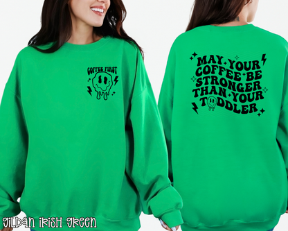 May Your Be Stronger Than Your Toddler Wave Pocket DTF TRANSFER