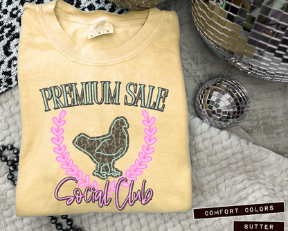 Premium Sale Social Club Chicken Camo DTF TRANSFER