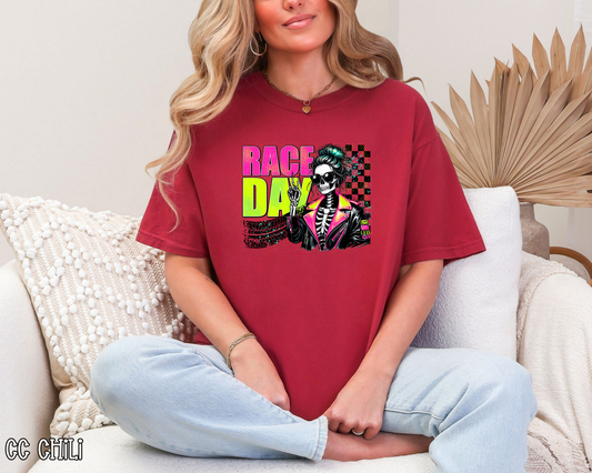 Race Day Skellie DTF TRANSFER