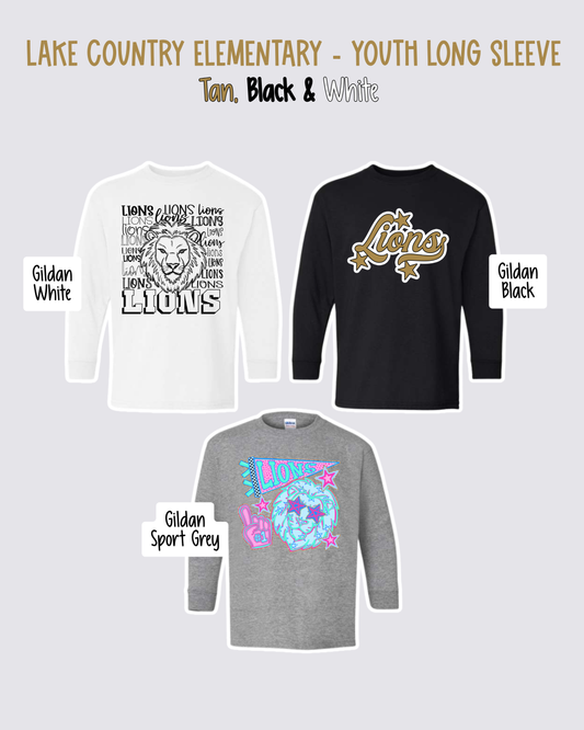 LAKE COUNTRY - YOUTH Long Sleeve Tees