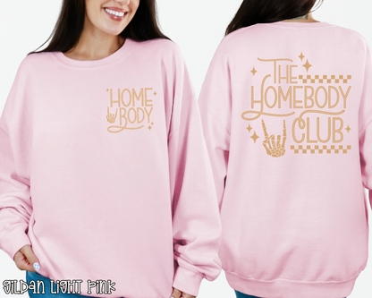The Homebody Club Back Pocket DTF TRANSFER