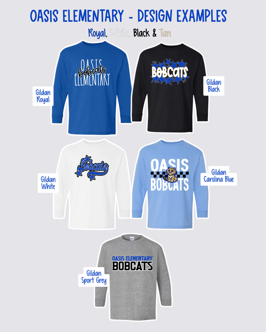 OASIS ELEMENTARY - YOUTH Long Sleeve Tees