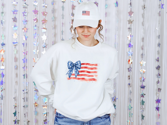 Coquette American Flag DTF TRANSFER