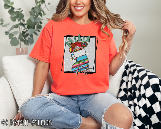 Fa La La Fiesta Square DTF TRANSFER