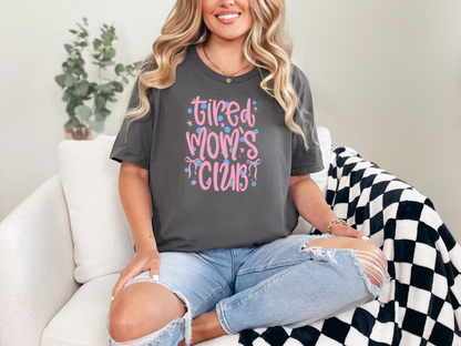 Tired Moms Club Dots DTF TRANSFER