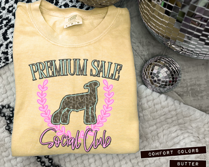 Premium Sale Social Club Lamb Camo DTF TRANSFER