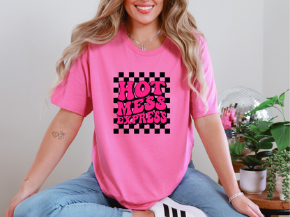 Hot Mess Express Black DTF TRANSFER