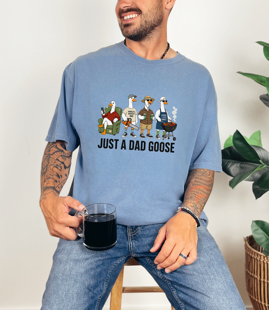 Just A Dad Goose DTF TRANSFER