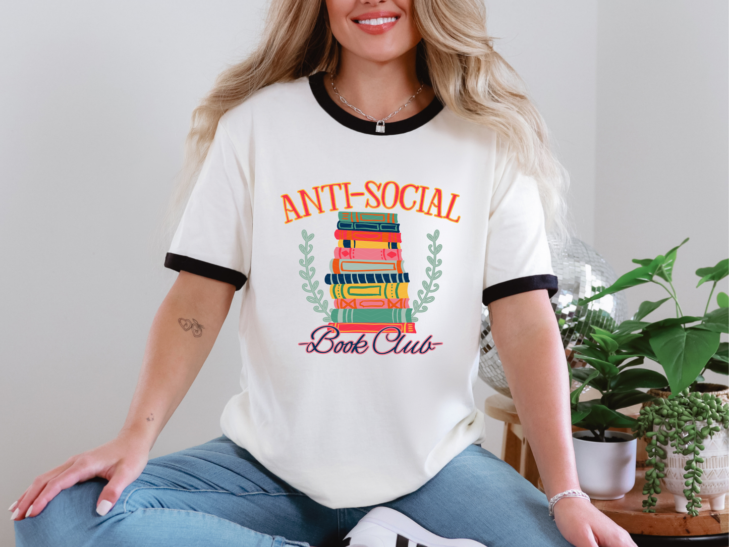Anti Social Book Club KayndiDesigns 12.24 DTF TRANSFER