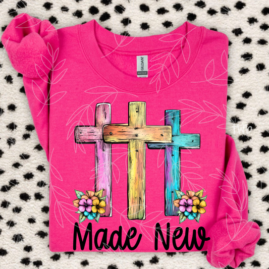 Three Crosses Made New DTF TRANSFER
