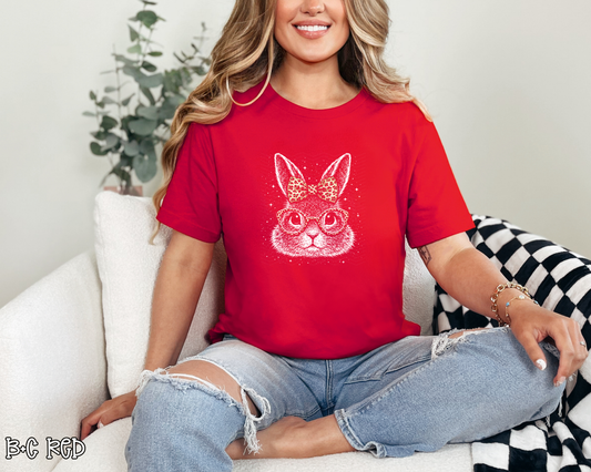 Easter Bunny Leopard Halftone DTF TRANSFER