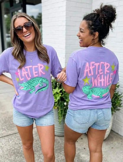Later Gator After While Crocodile DTF TRANSFER
