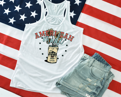 Ameri Can Made (Red / Pink) DTF TRANSFER