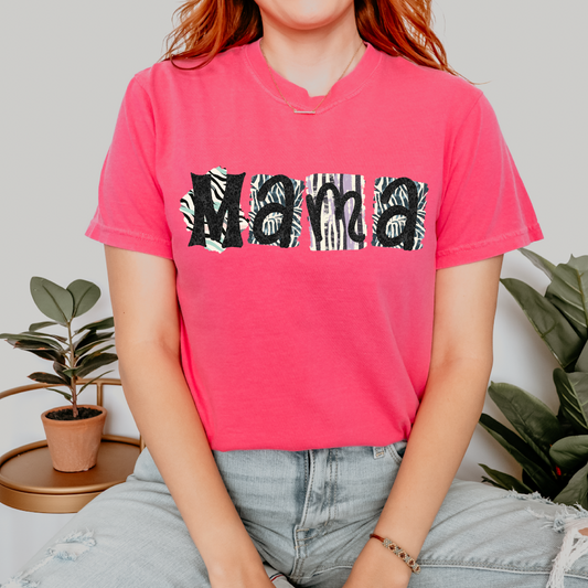 Mama Wild Stripes DTF TRANSFER