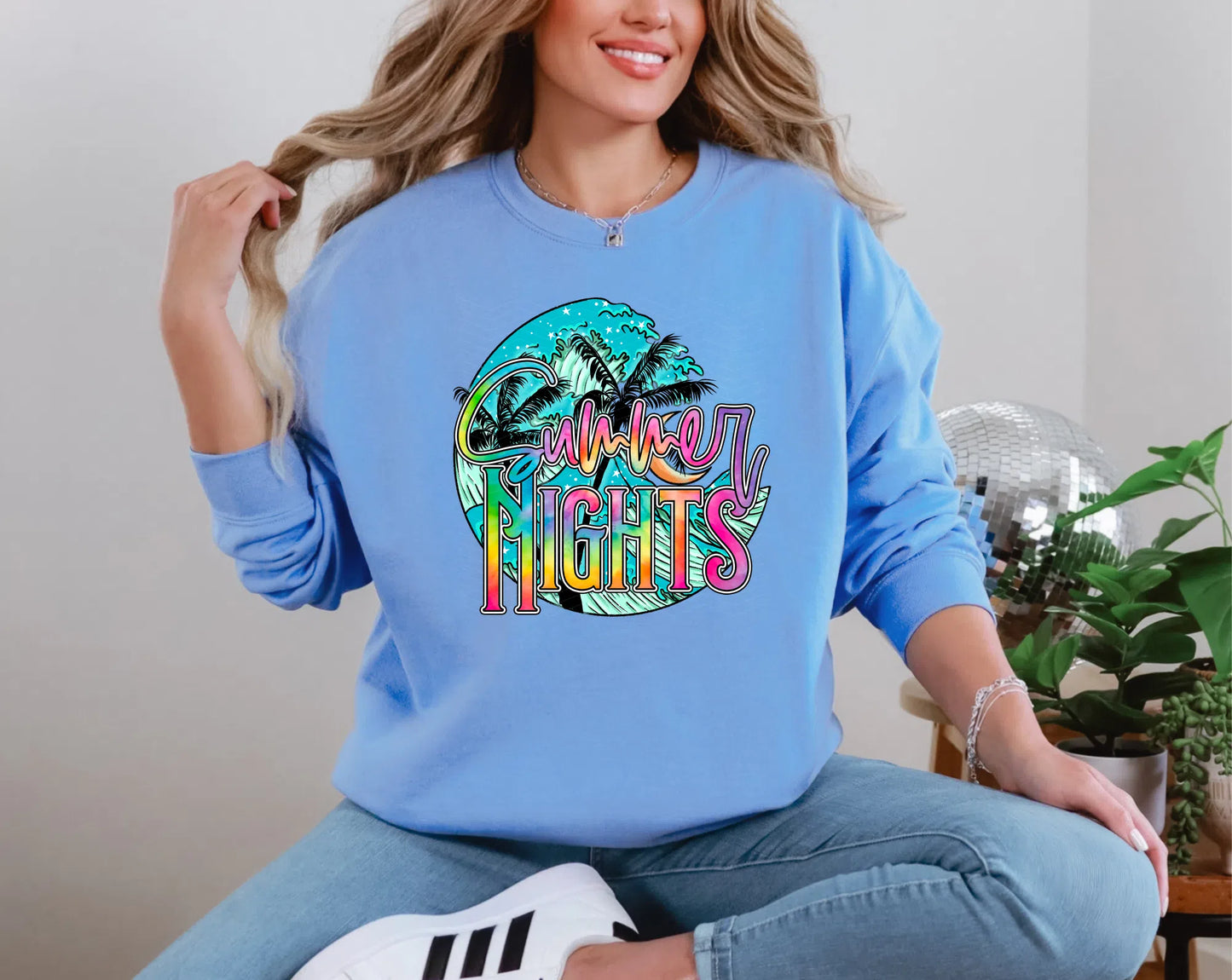 Summer Nights | 2 Colors | DTF TRANSFER