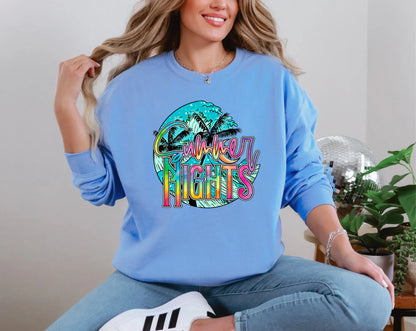 Summer Nights | 2 Colors | DTF TRANSFER