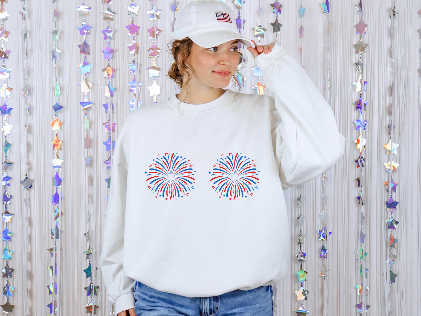 Just Here for The Fireworks Royal Fireworks DTF TRANSFER