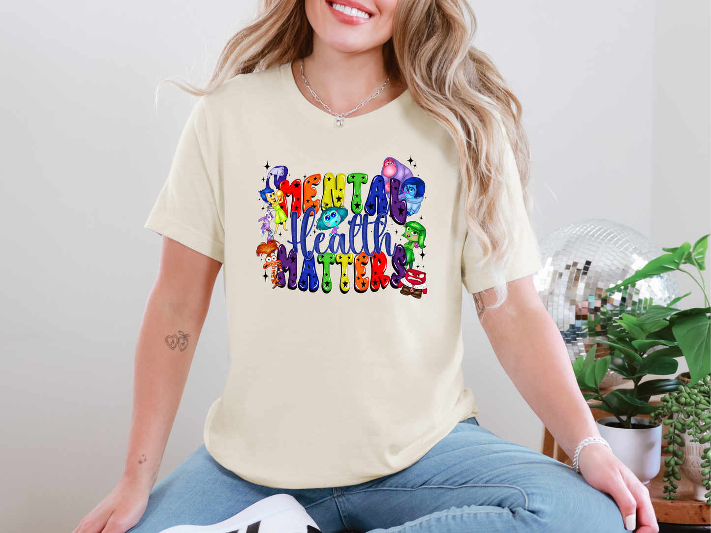 Mental Health Matters Inside Out DTF TRANSFER