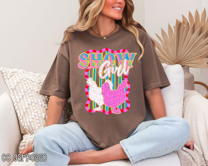 Show Girl Chicken DTF TRANSFER