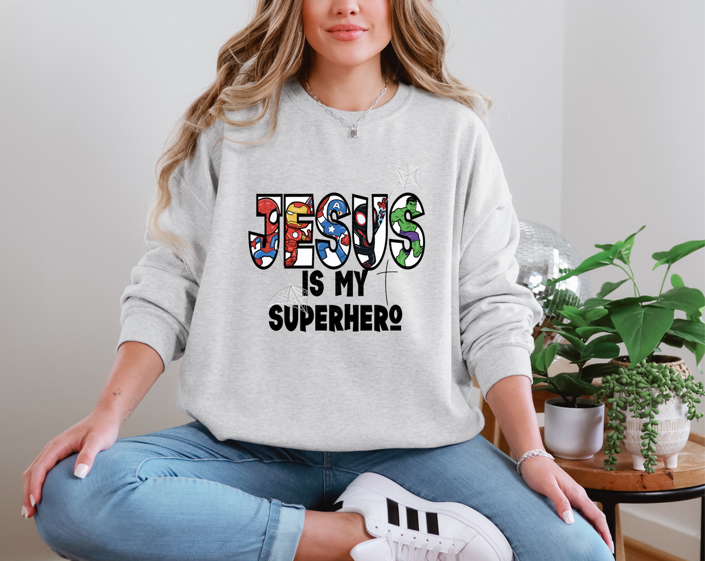 Jesus is my Superhero DTF TRANSFER