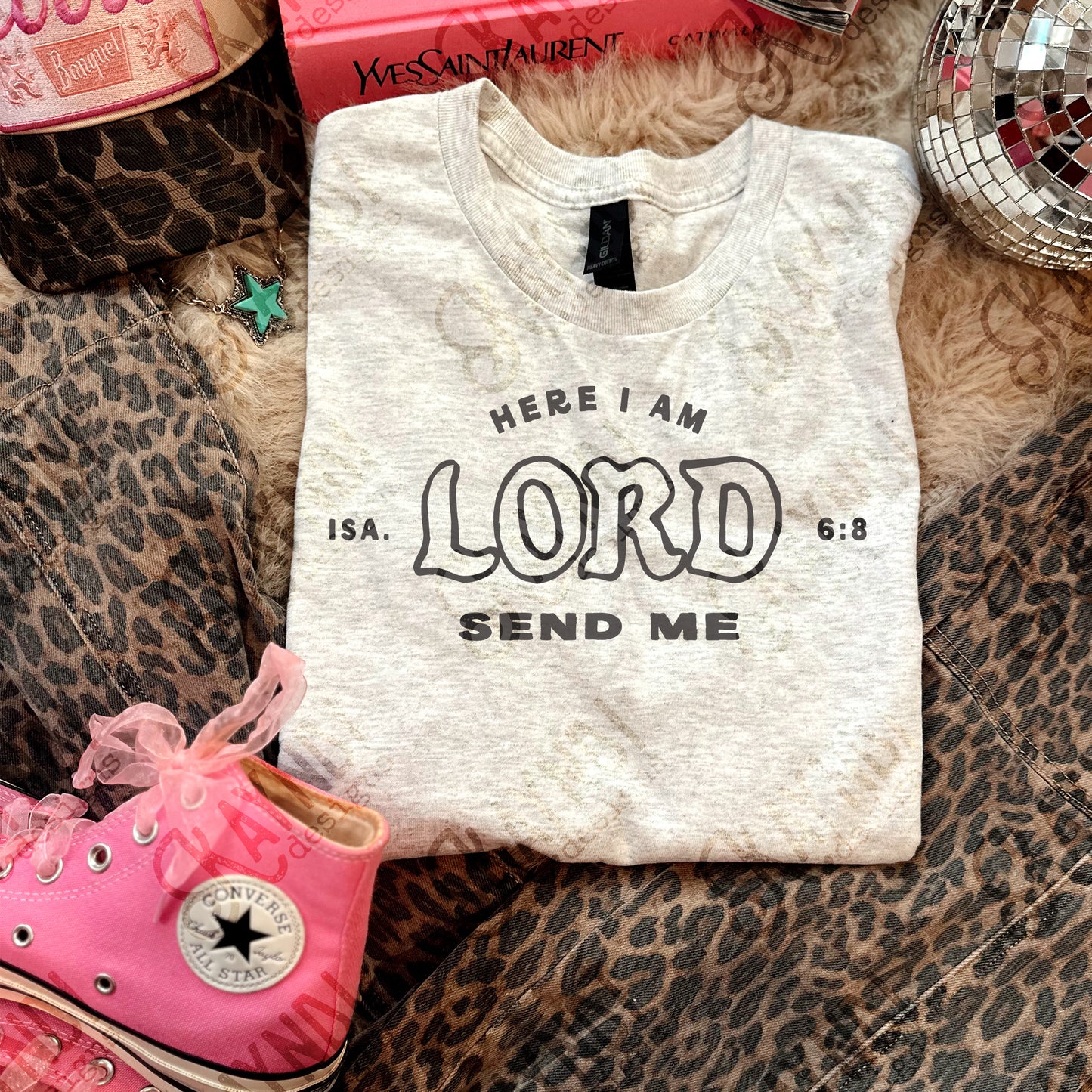 Here I Am Lord Send Me DTF TRANSFER