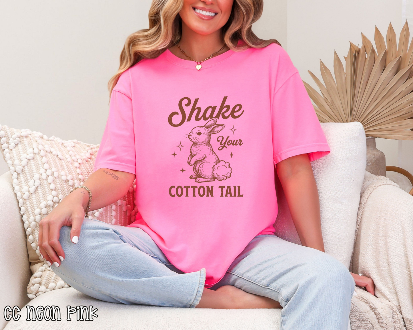 Shake Your Cotton Tail Brown DTF TRANSFER