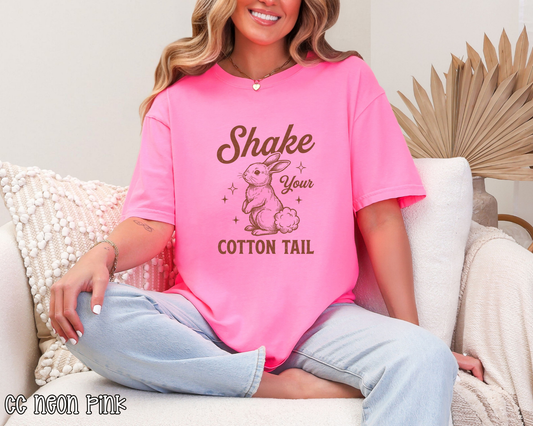 Shake Your Cotton Tail Brown DTF TRANSFER