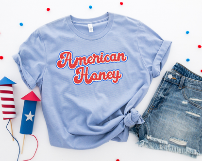 American Honey RWB DTF TRANSFER
