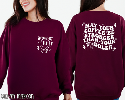 May Your Be Stronger Than Your Toddler Wave Pocket DTF TRANSFER