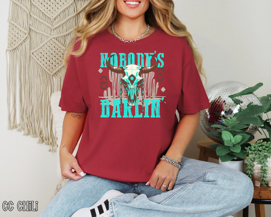 Nobody's Darlin DTF TRANSFER