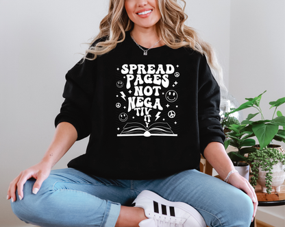 Spread Pages Not Negativity DTF TRANSFER