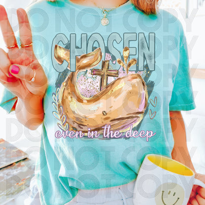 Chosen Whale DTF TRANSFER
