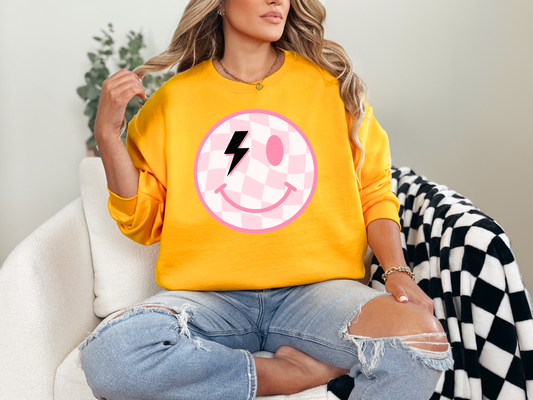 Small Business Babe Smiley Pocket DTF TRANSFER