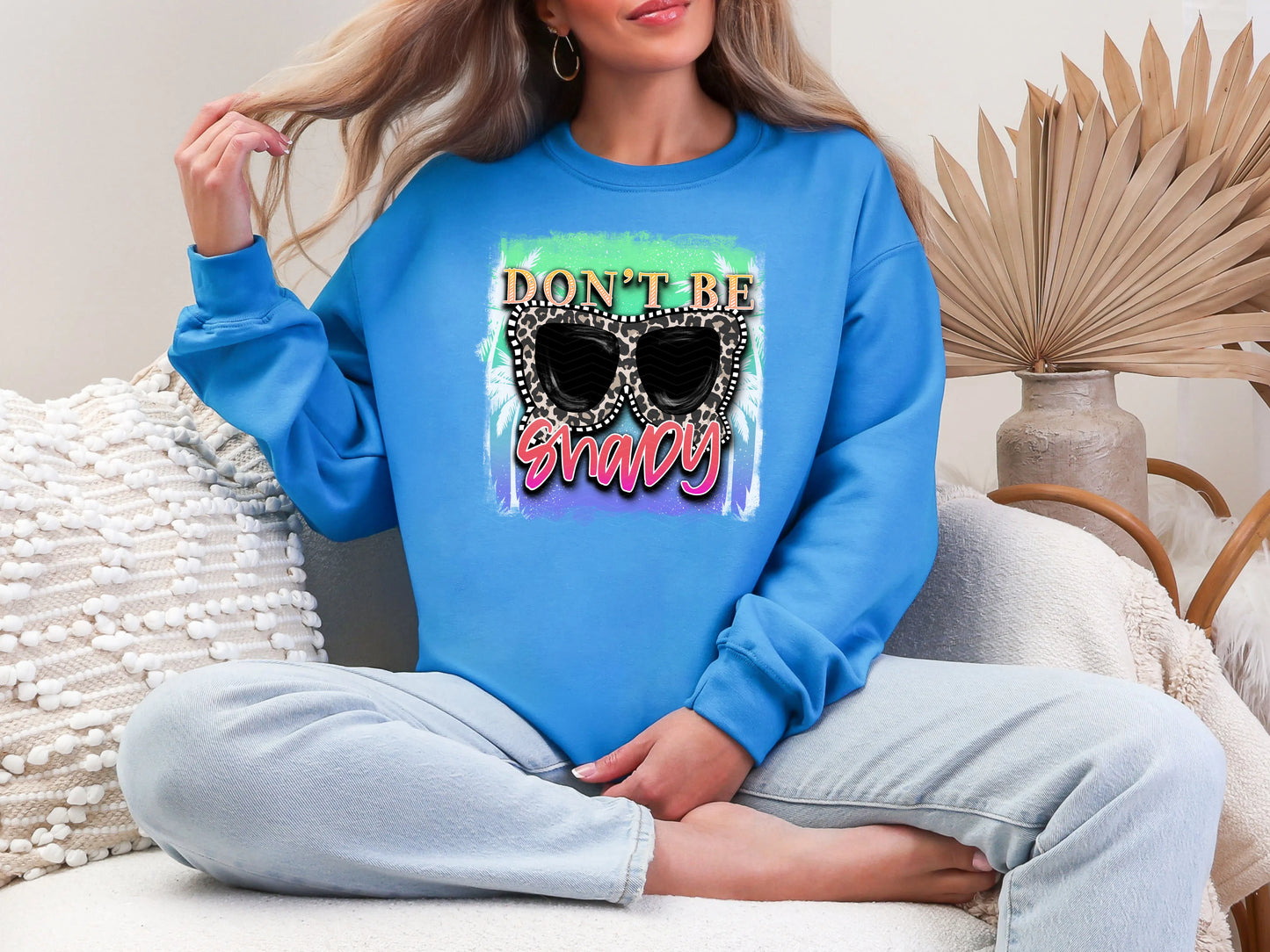 Don’t Be Shady Leopard Sunglasses DTF TRANSFER