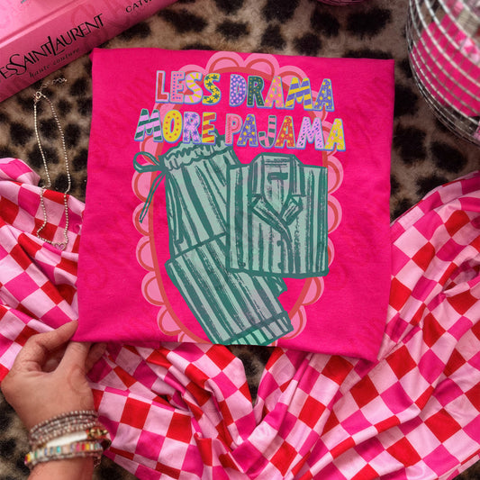 Less Drama More Pajama DTF TRANSFER