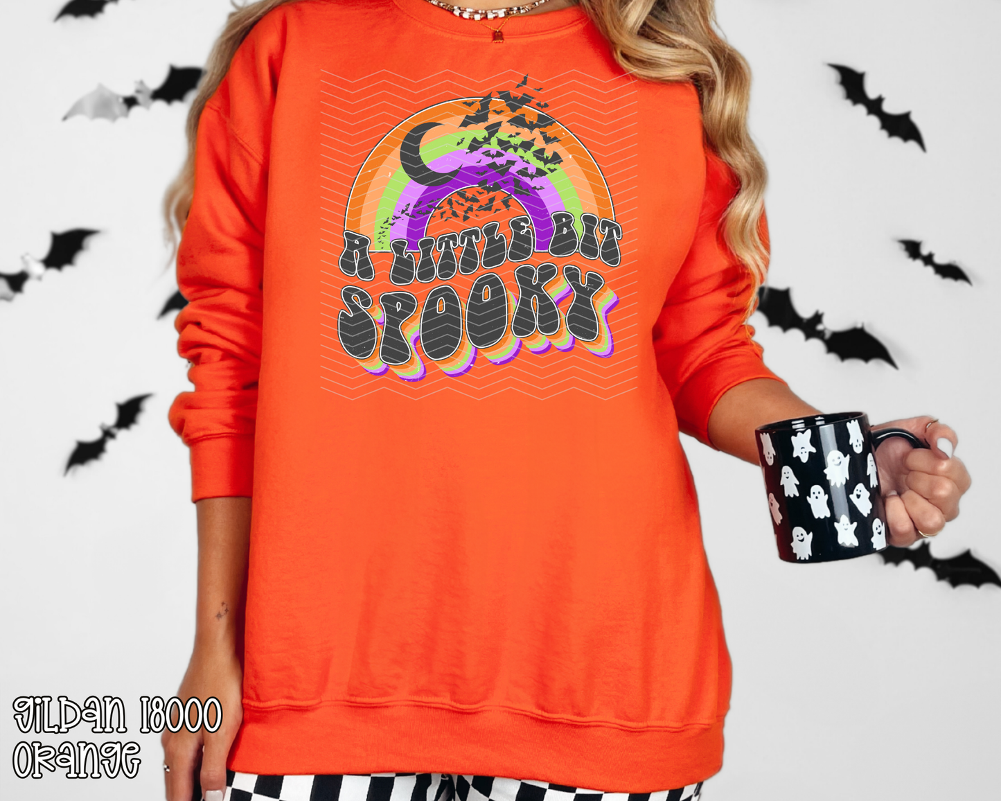 A Little Bit Spooky Retro DTF TRANSFER
