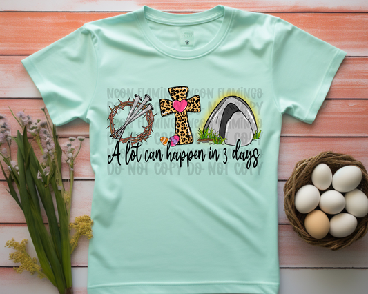 A Lot Can Happen in 3 Days Leopard Cross
