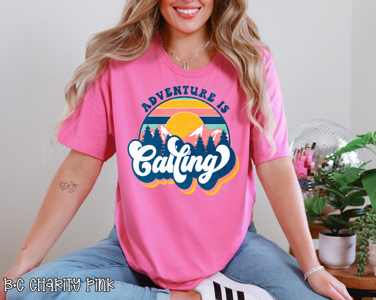 Adventure Is Calling Retro DTF TRANSFER