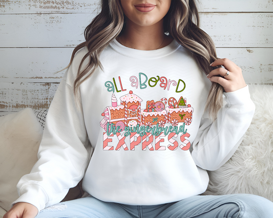 All Aboard The Gingerbread Express