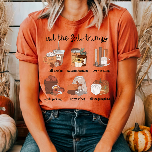 All The Fall Things DTF TRANSFER