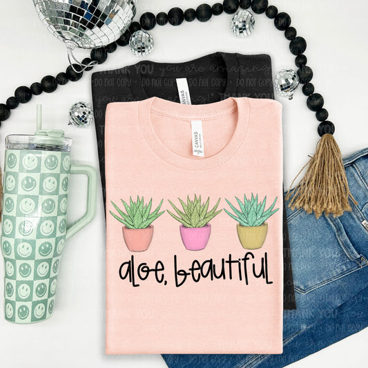 Aloe Beautiful DTF TRANSFER