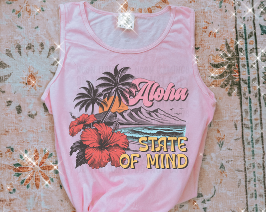 Aloha State of Mind Vintage DTF TRANSFER