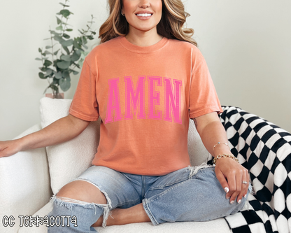 Amen Varsity DTF TRANSFER