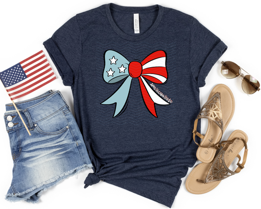 American Babe Bow DTF TRANSFER